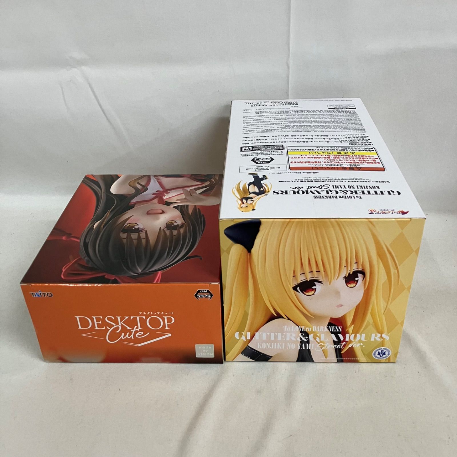 未開封 ToLOVEる Desktop Cute 結城美柑 チャイナドレス 他 フィギュア 