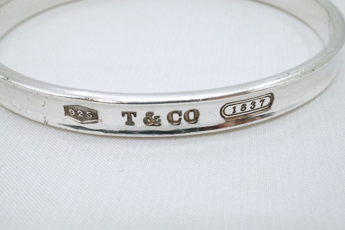ティファニー ナローカフ ブレスレット バングル アクセサリー 1837