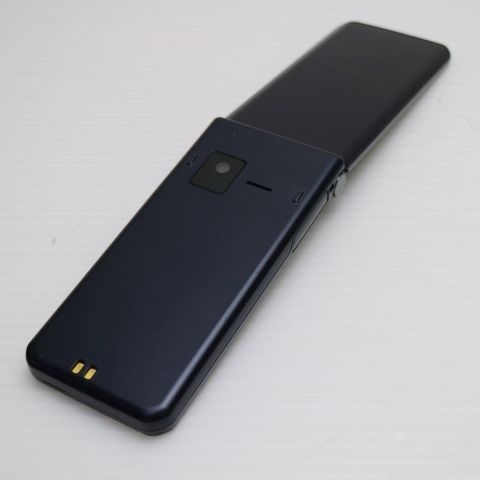 美品 arrows ケータイ ベーシック F-41C ネイビー スマホ 白ロム 土日