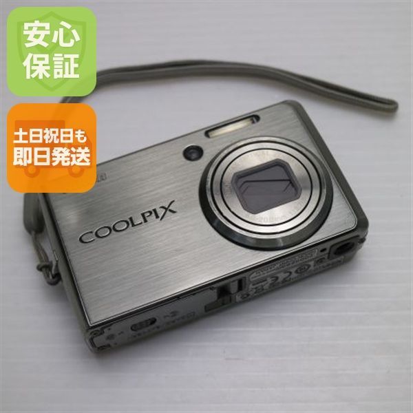 良品中古 COOLPIX S600 チタンシルバー 即日発送 Nikon デジカメ