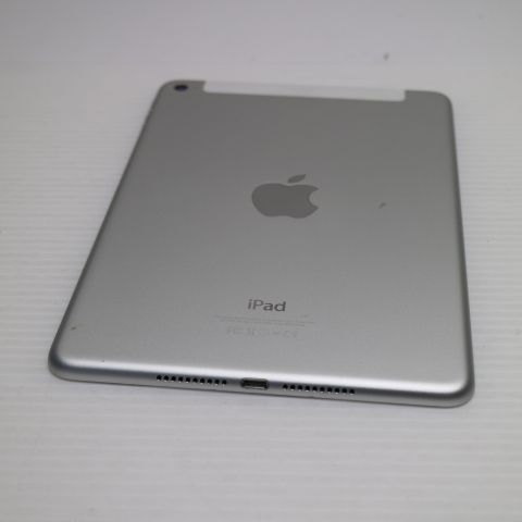 美品 SIMフリー iPad mini 4 Cellular セルラー 64GB シルバー 即日