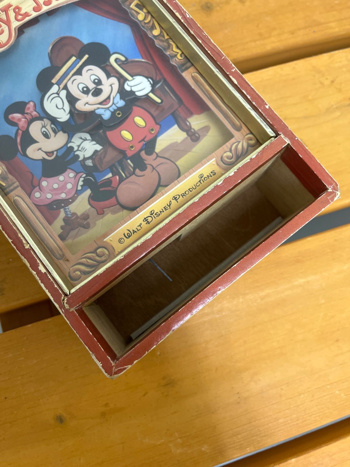 希少】昭和レトロ ミッキーマウス ミニー オルゴール ウォルト