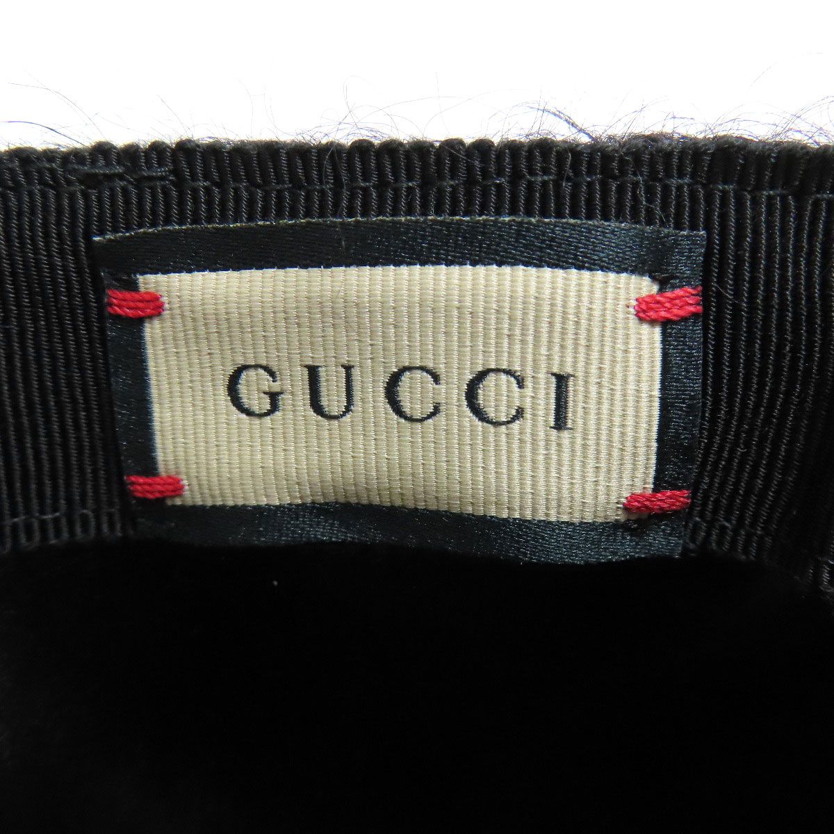GUCCI グッチ 729349 ベースボールキャップ ダブルG 帽子 モヘヤ レディース [中古] GUCCI グッチ 729349 ダブルG ベースボールキャップ 帽子 モヘヤ