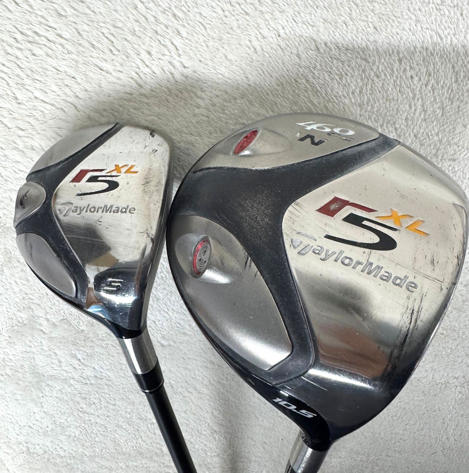 中古】2本セット テイラーメイド r5 XL Type N 10.5° ドライバー