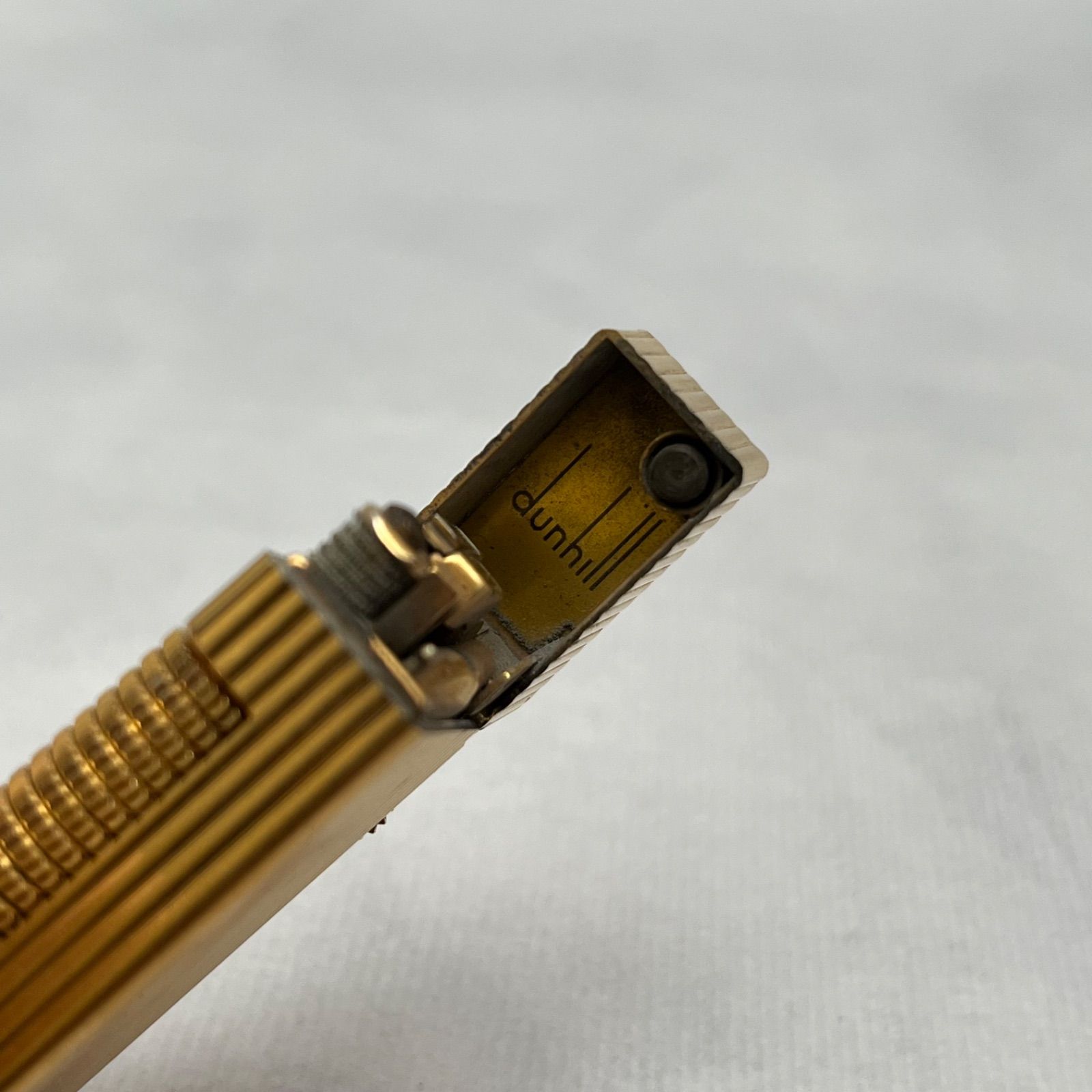 ダンヒル dunhill ライター RL1402 ゴールド 着火OK 炎調整OK ダンヒル dunhill ライター RL1402 ゴールド 着火OK 炎調整OK