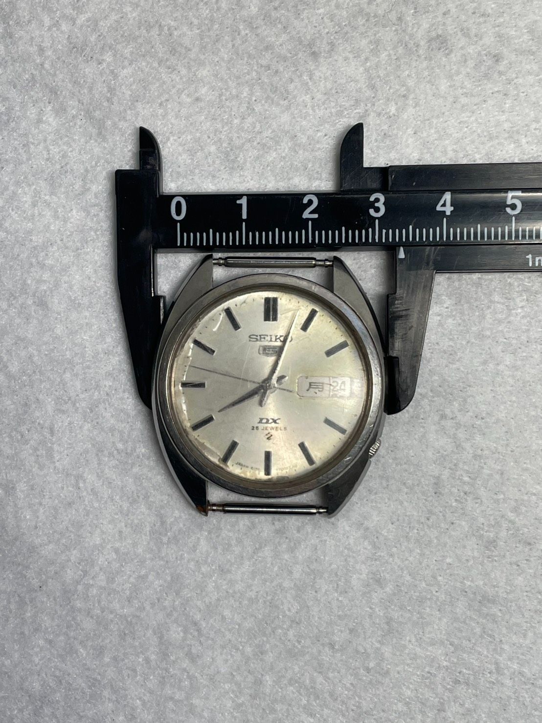 時計】稼働 文字盤のみ ジャンク SEIKO セイコー5 DX 25石 Ref. 6106