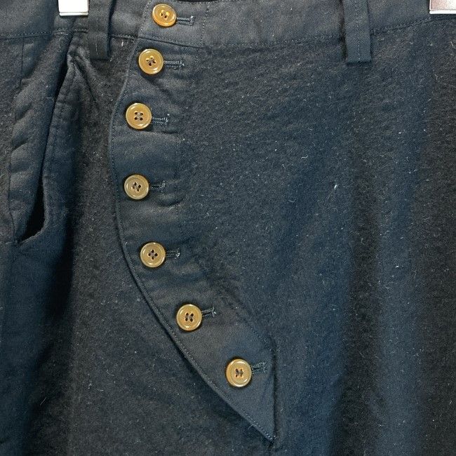 Vivienne Westwood MAN スラックス ウールパンツ ボタンフライ 変形