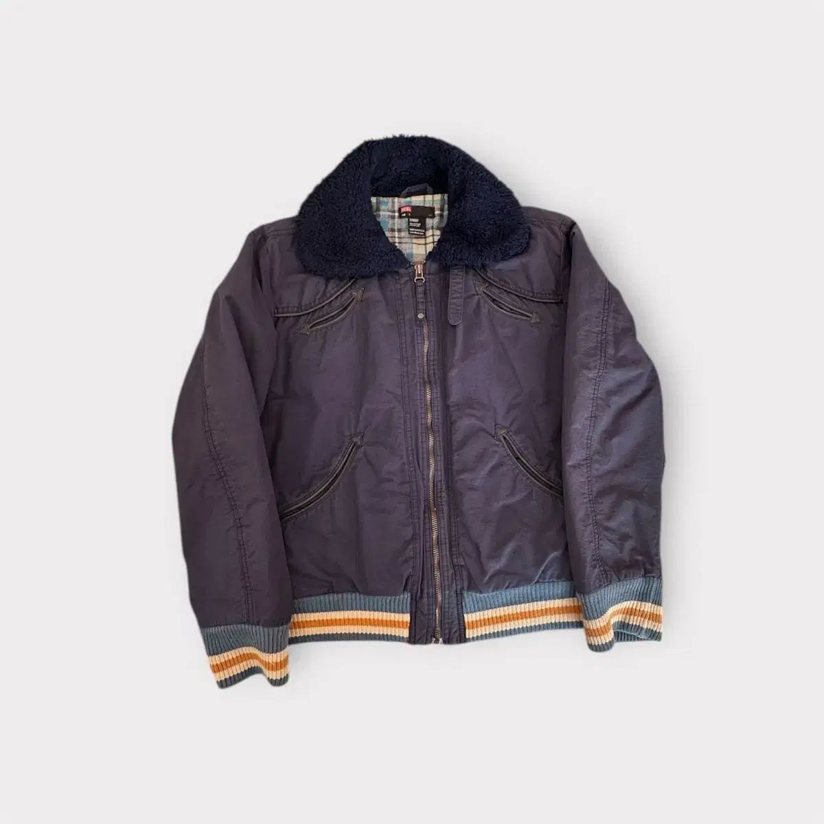 DIESEL diesel - ジャケット ファーの通販 ブルゾン XXS セールメンズ 