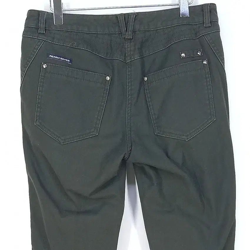 パーリーゲイツ レディース 起毛 微ストレッチ ストレート コットン