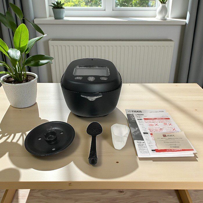 展示品）TIGER タイガー 炊飯器 JRX-G100-KG 土鍋ご泡火炊き 5.5合