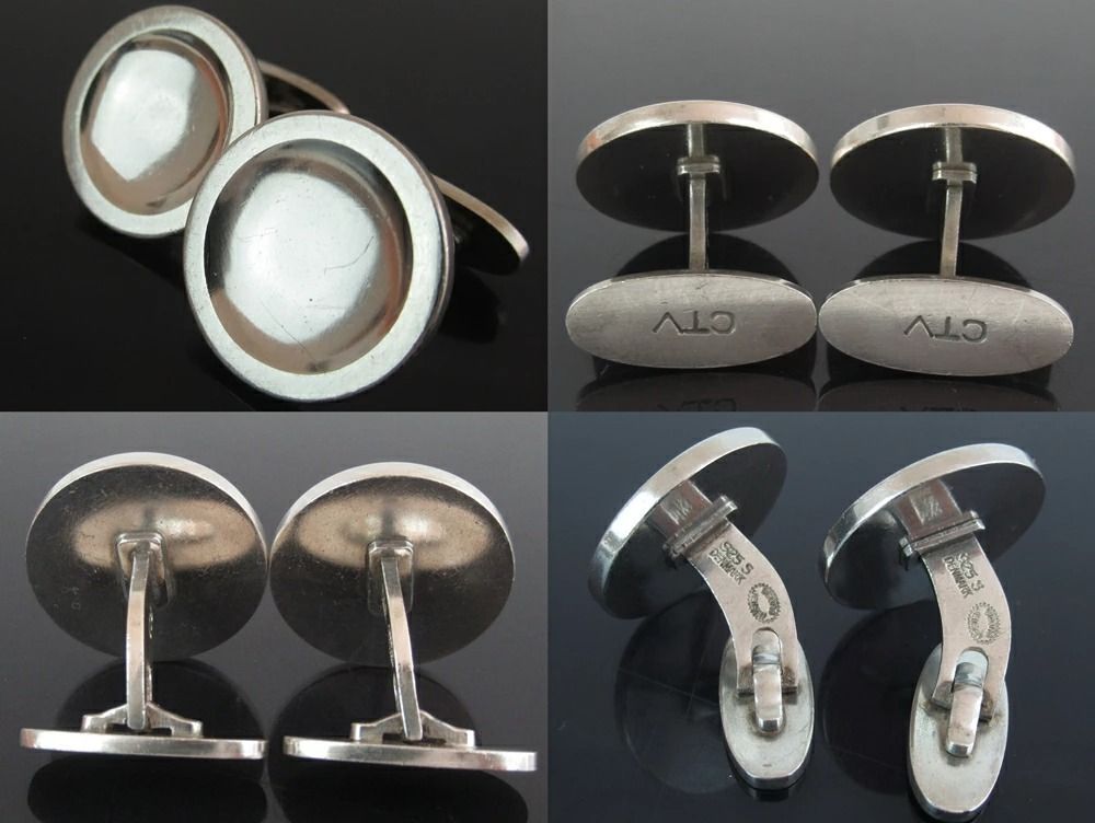 GEORG JENSEN ジョージ・ジェンセン カフリンクス カフスボタン #108