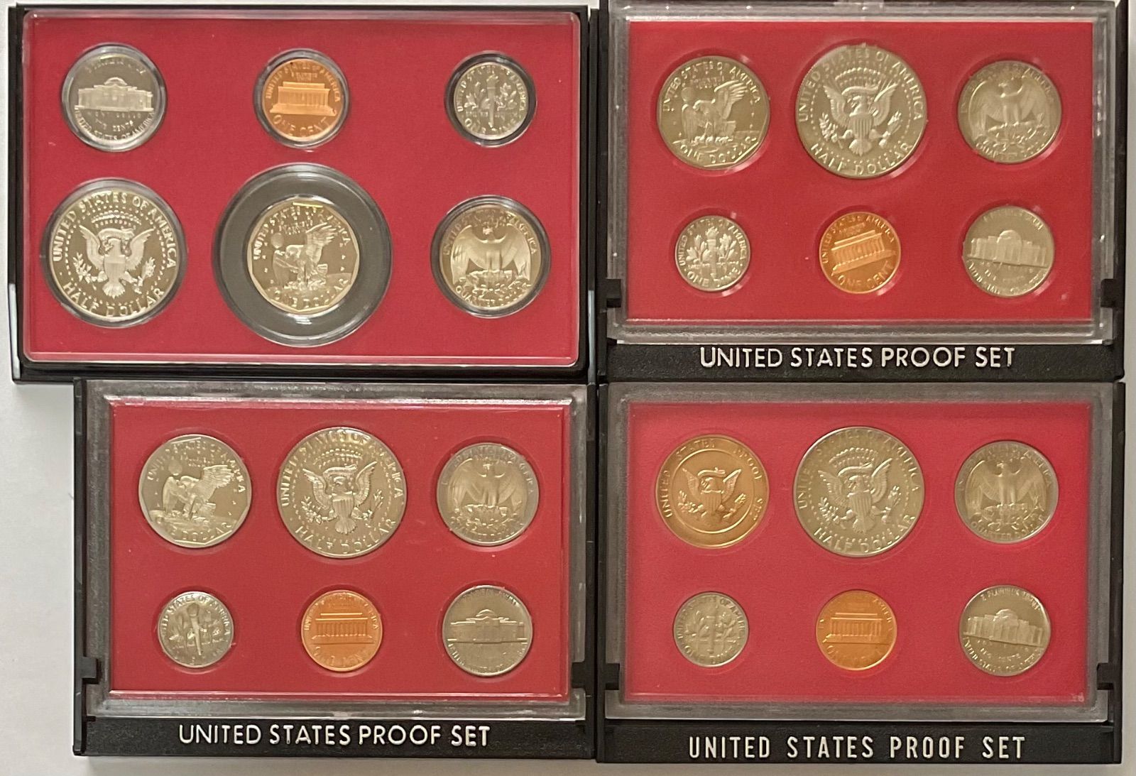 アメリカ合衆国 プルーフ 貨幣セット 記念硬貨6枚セット 1975年〜1982