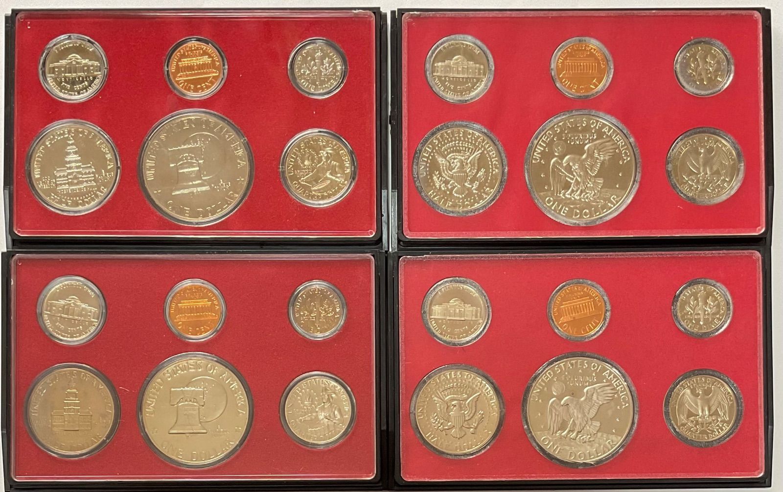 アメリカ合衆国 プルーフ 貨幣セット 記念硬貨6枚セット 1975年〜1982