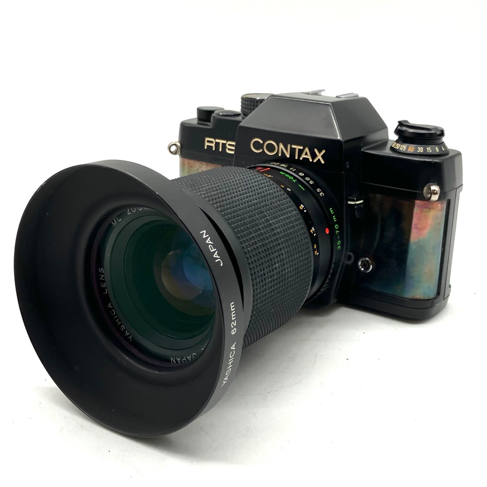 tb101【訳あり】CONTAX 一眼レフフィルムカメラ RTSモデル YASHICA