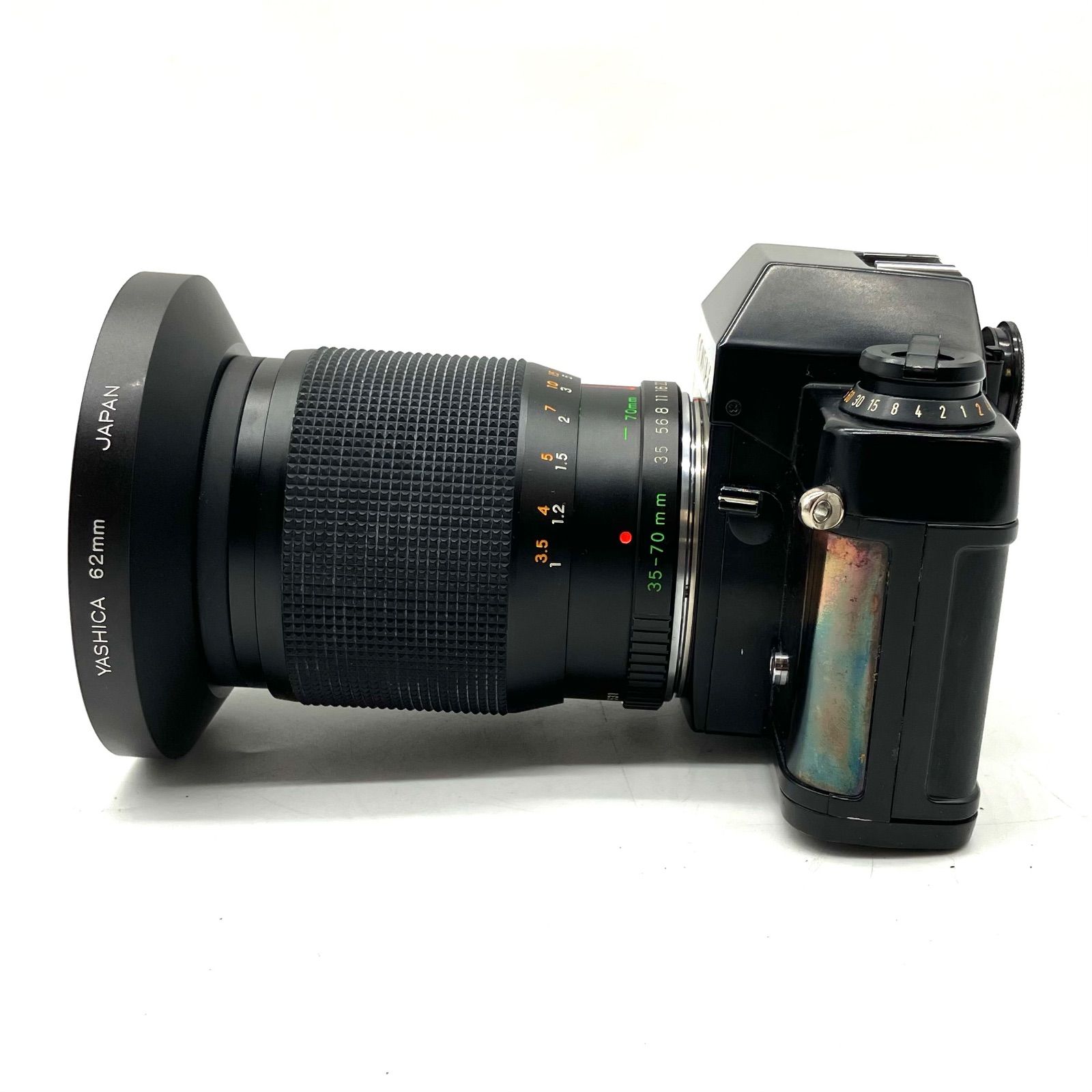 tb101【訳あり】CONTAX 一眼レフフィルムカメラ RTSモデル YASHICA