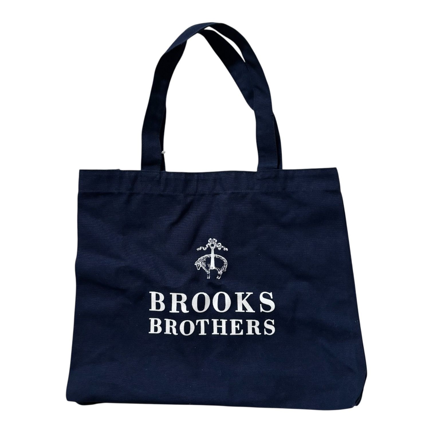 BROOKS BROTHERS キャンバストートバッグ ネイビー メンズ レディース