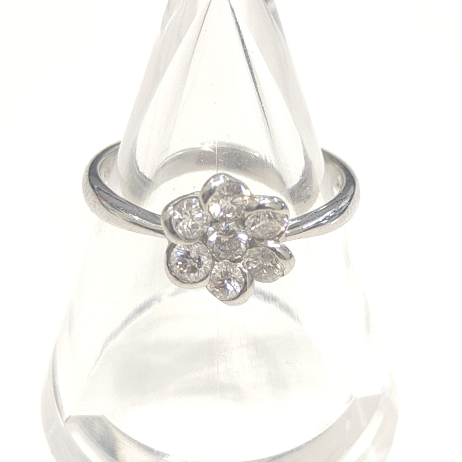 Pt900 天然ダイヤモンドリング 1.08ct ソーティング付 - メルカリ