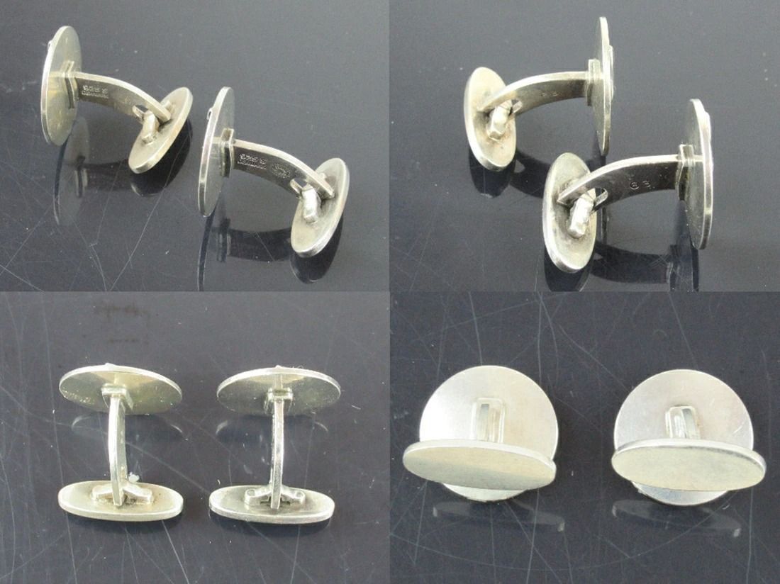 GEORG JENSEN ジョージ・ジェンセン カフスボタン カフスリンクス #63