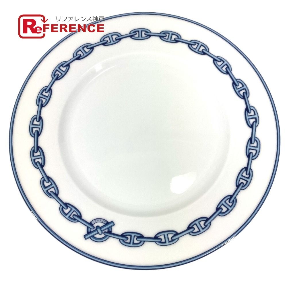 HERMES エルメス お皿 ディナープレート 陶器 ホワイト - メルカリ