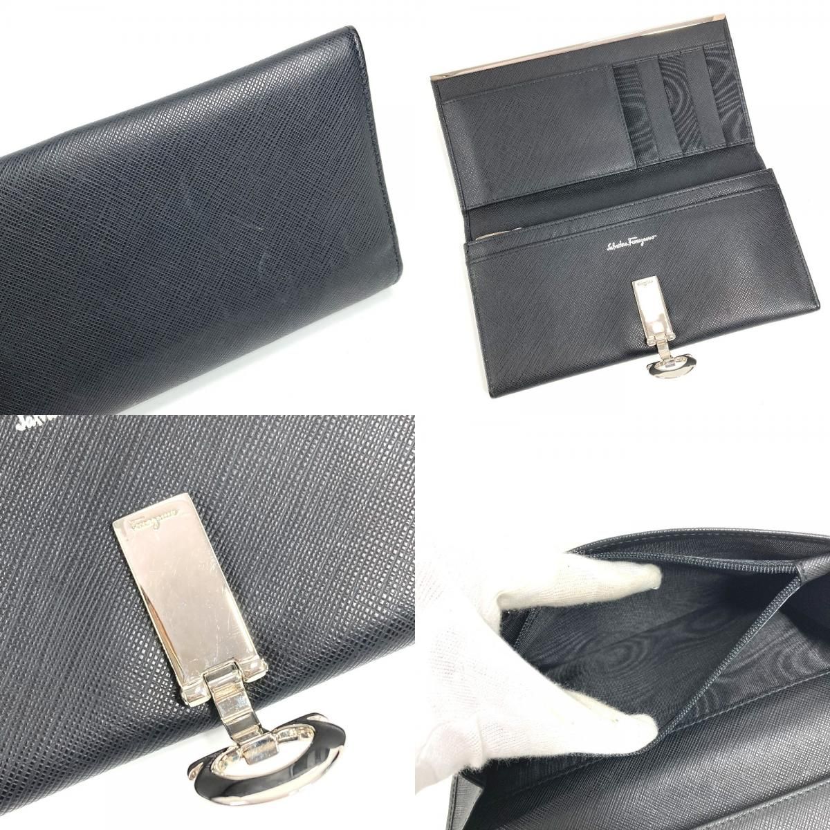 Salvatore Ferragamo サルヴァトーレフェラガモ 長財布 ガンチーニ