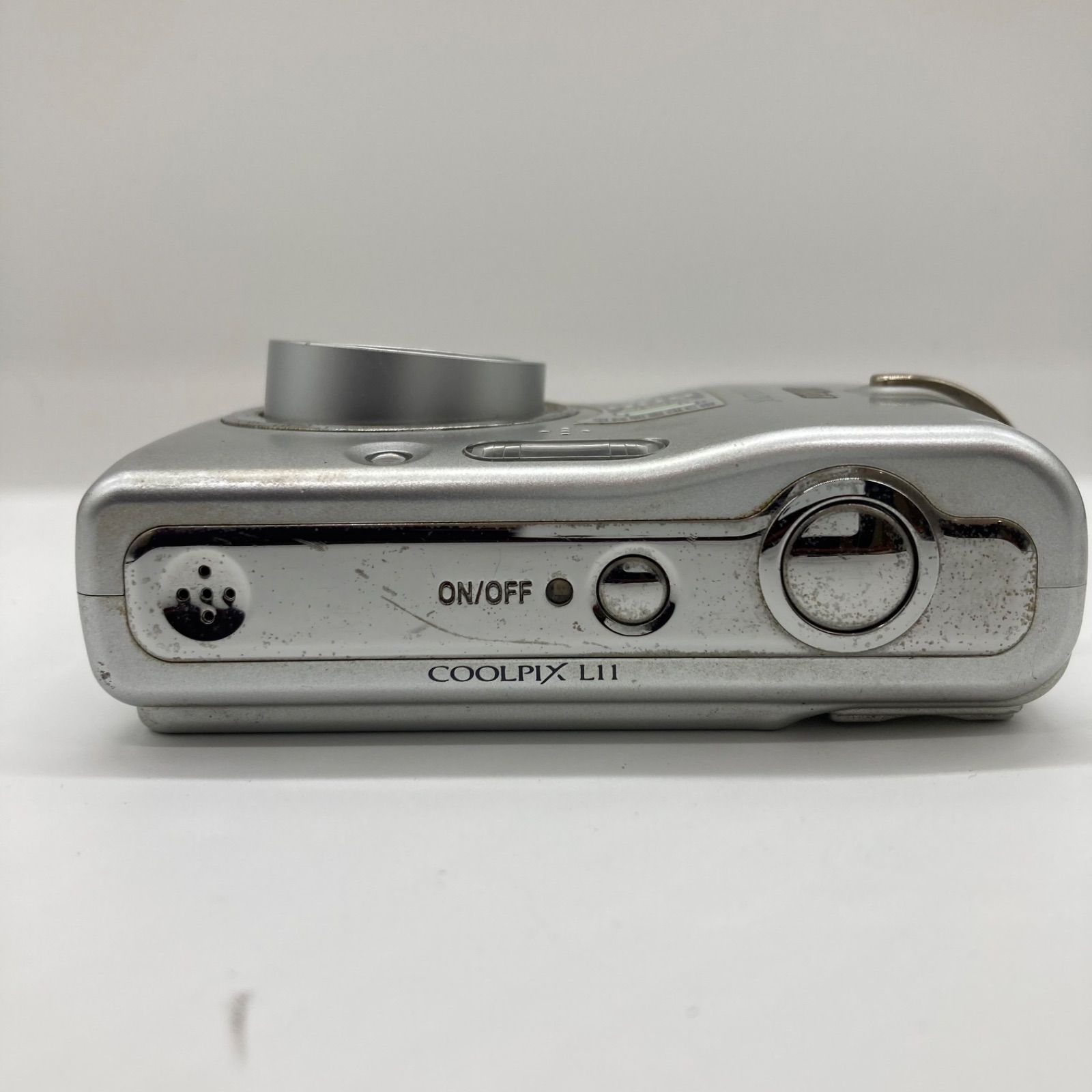 UA495【訳あり】Nikon デジタルカメラ COOLPIX L11 シルバー - メルカリ