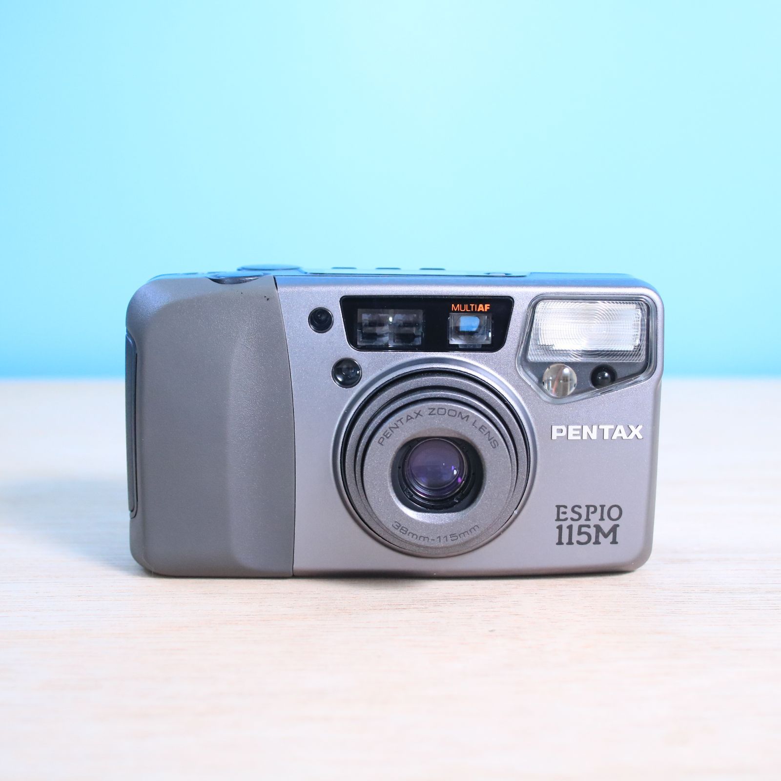 完動品❁美品 ペンタックス PENTAX ESPIO 115M グレー フィルムカメラ