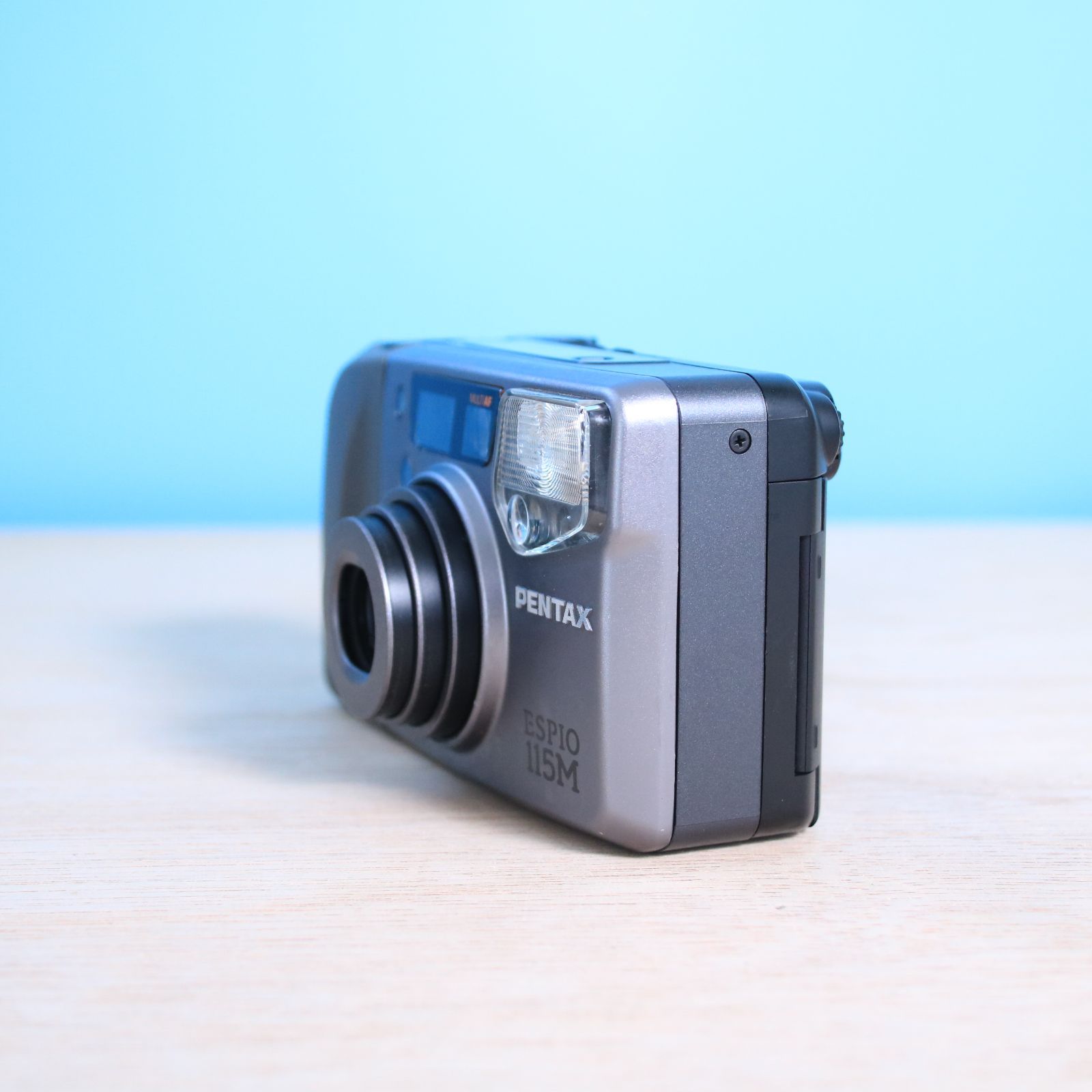 完動品❁美品 ペンタックス PENTAX ESPIO 115M グレー フィルムカメラ