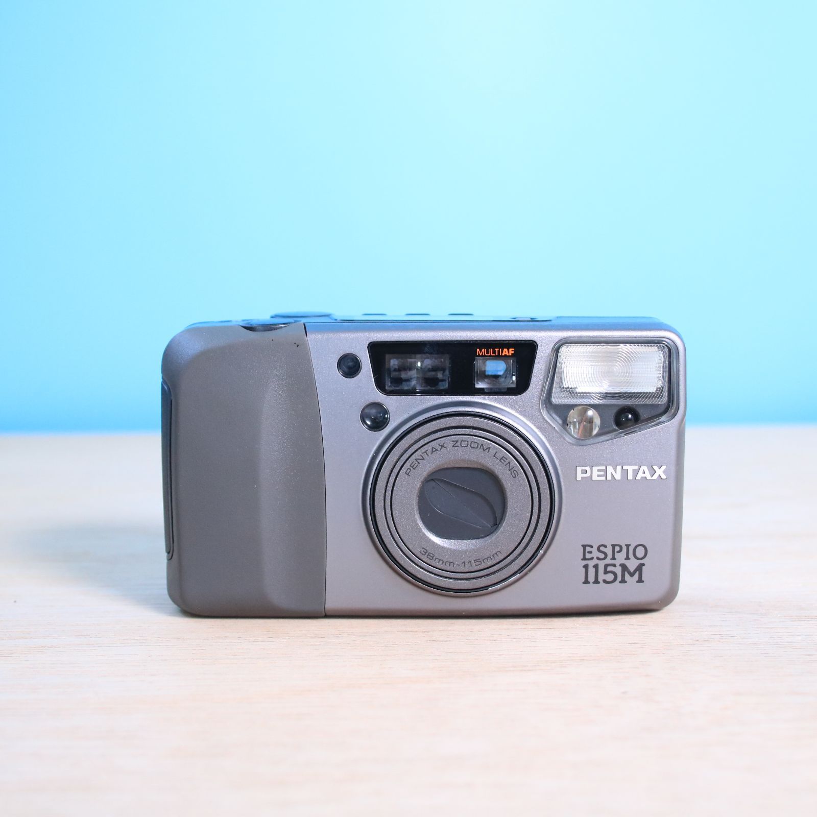 完動品❁美品 ペンタックス PENTAX ESPIO 115M グレー フィルムカメラ