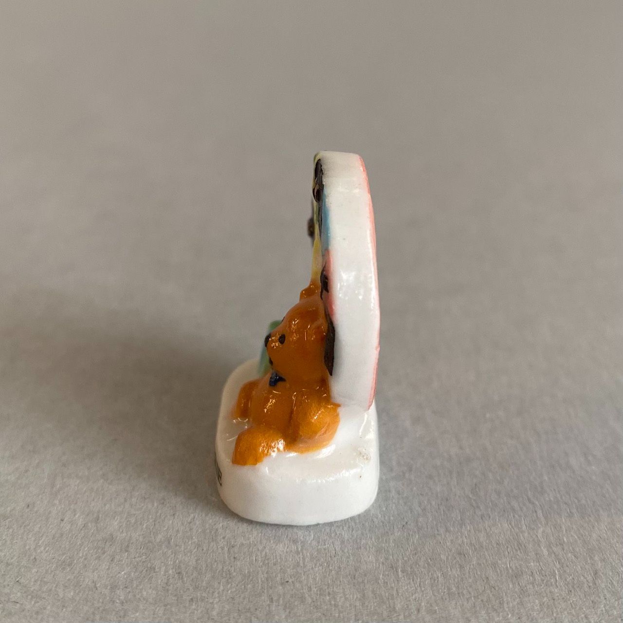 ルーレットのフェーブ／フランス雑貨／陶器ミニチュア／ブロカント