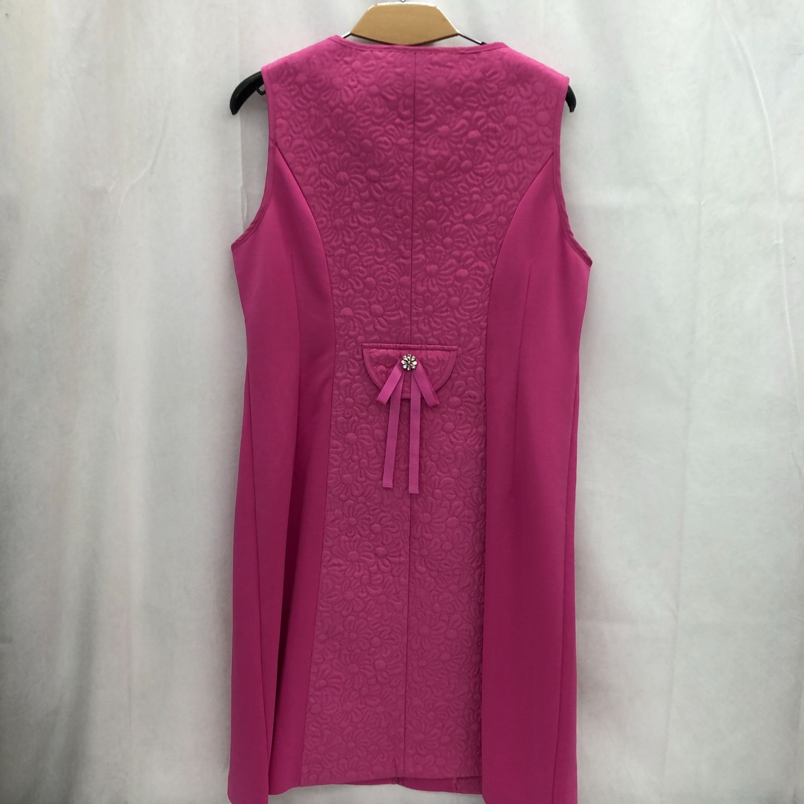 super beauty スーパービューティー ノースリーブ ﾜﾝﾋﾟｰｽ ピンク 42