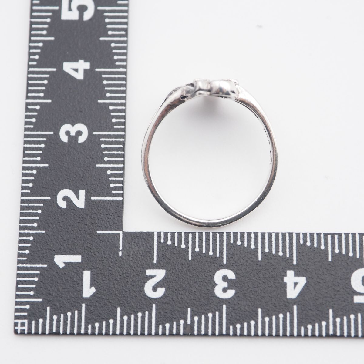 J826 マーカサイト マルカジット 925刻印 リング フラワー 花 デザイン