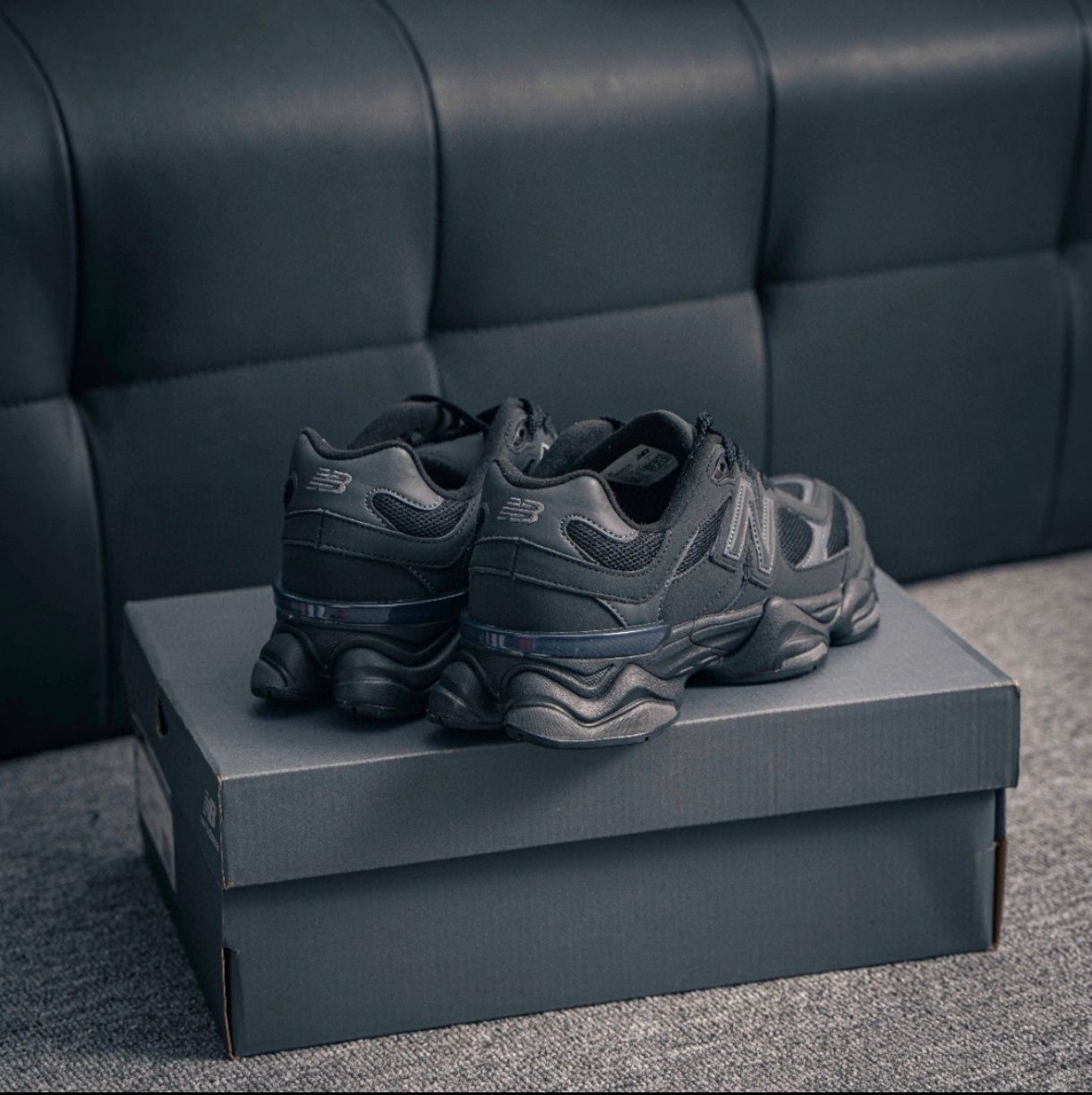 New Balance U9060ZGE スニーカー ローカット 黒 ブラック メンズ