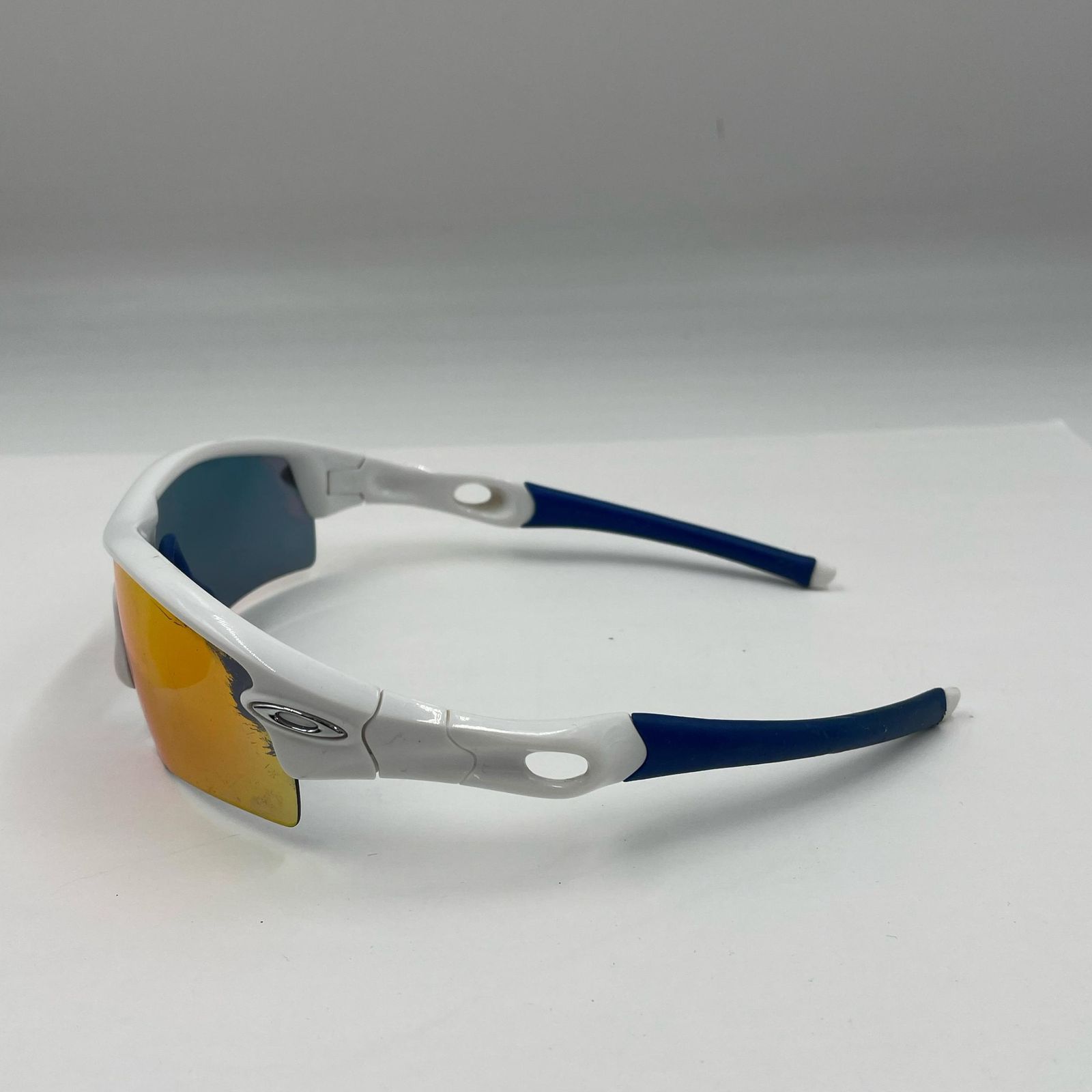 Oakley Radar スポーツサングラス ホワイト/グレー OAKLEY オークリー スポーツサングラス Radar Path ミラーレンズ