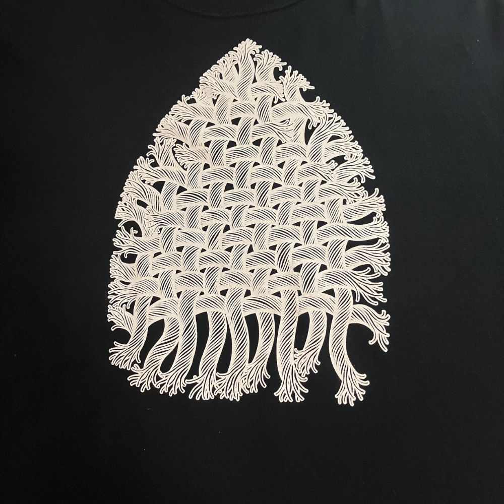 Christopher Nemeth クリストファー・ネメス 縄プリント Tシャツ