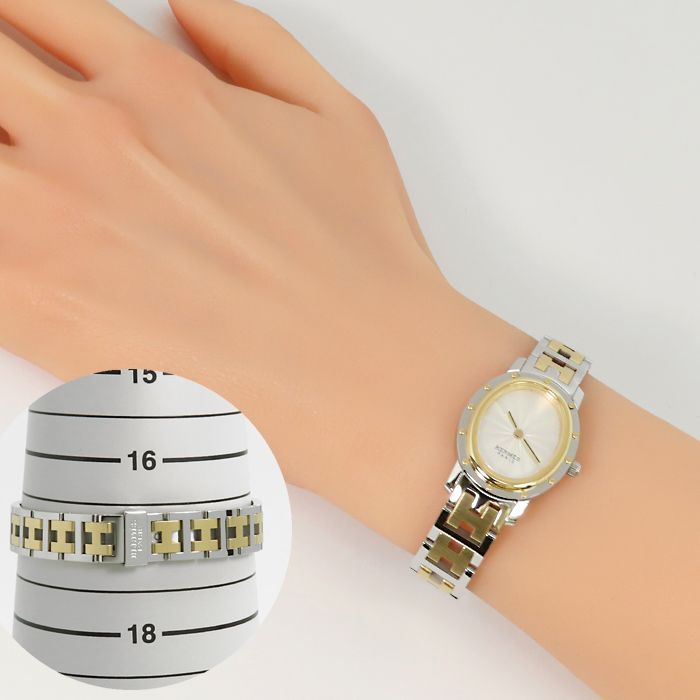 エルメス クリッパー オーバル】CO1.220 レディース クォーツ 保証書付