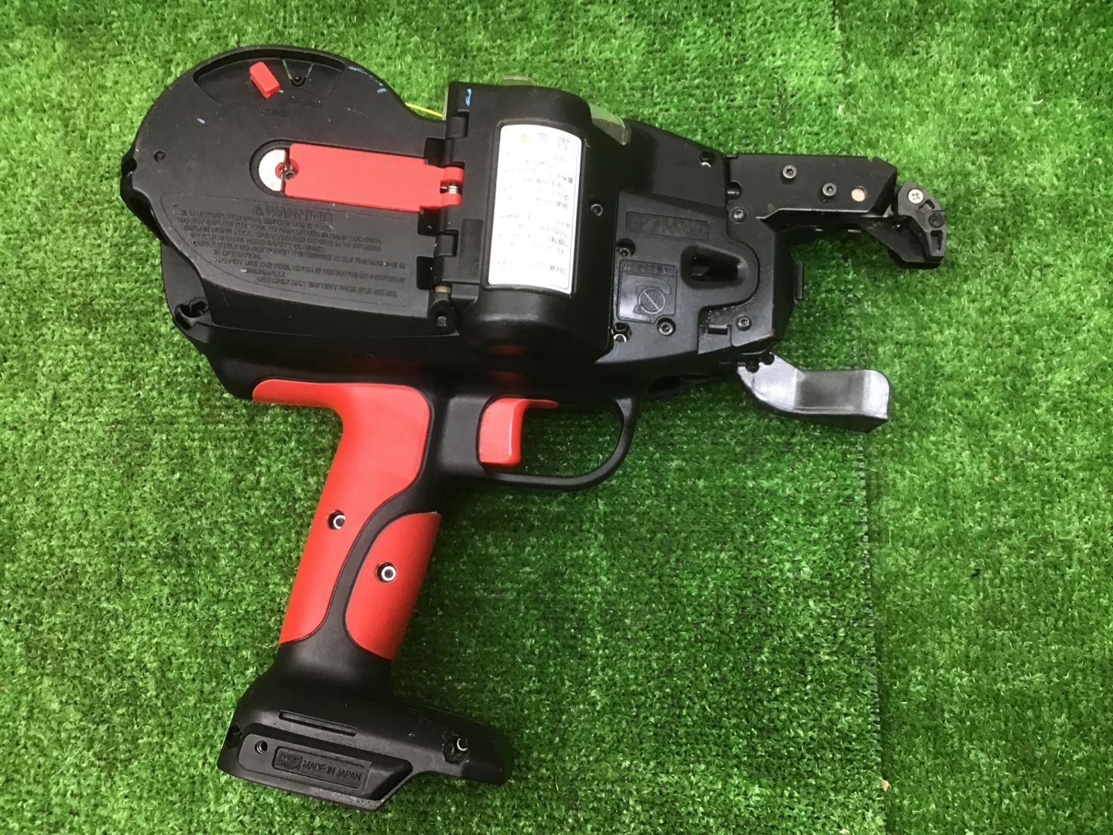 中古動作品】マックスMAX 鉄筋結束機 リバータイア RB-519 本体＋充電 