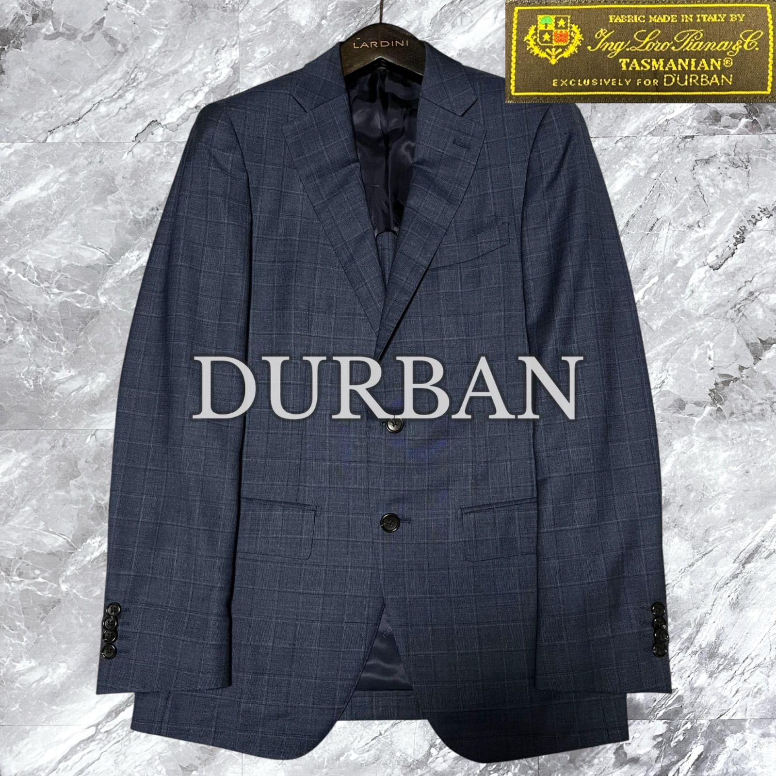 極美品 DURBAN ダーバン Loro Piana ロロピアーナ テーラード
