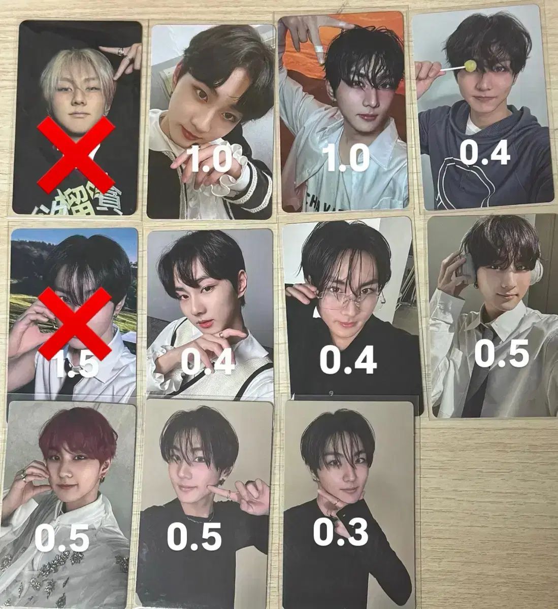 JUNGWON ジョンウォン トレカ ENHYPEN ジョンウォン トレカ