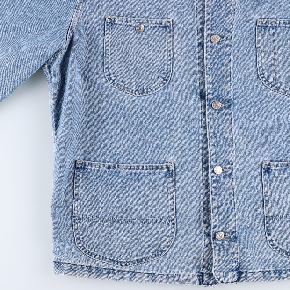 古着 90年代 リー Lee デニムカバーオール メンズXL相当 ヴィンテージ