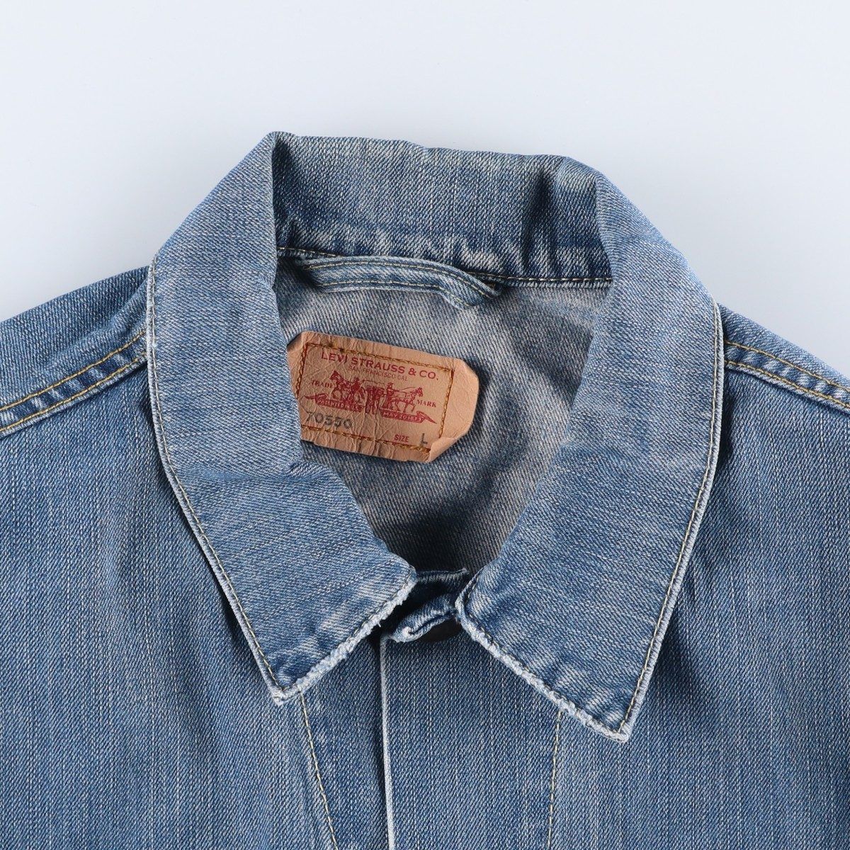 ユーロ Levi's 古着デニムジャケット XL 古着 リーバイス Levi's ユーロモデル デニムジャケット Gジャン