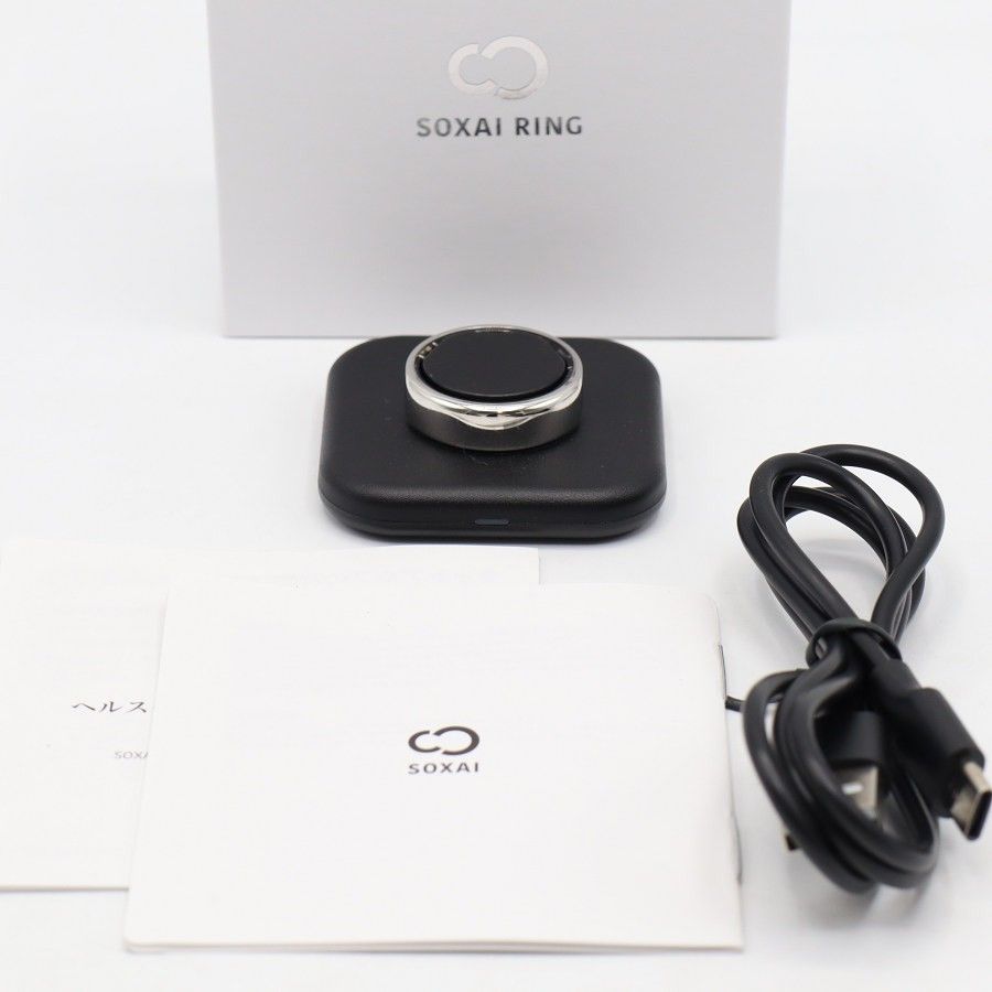 SOXAI RING 1.1 ソクサイリング マットブラック 24号 SOXAI RING 1.1 R11241 シルバー 24号 スマートリング ソクサイリング