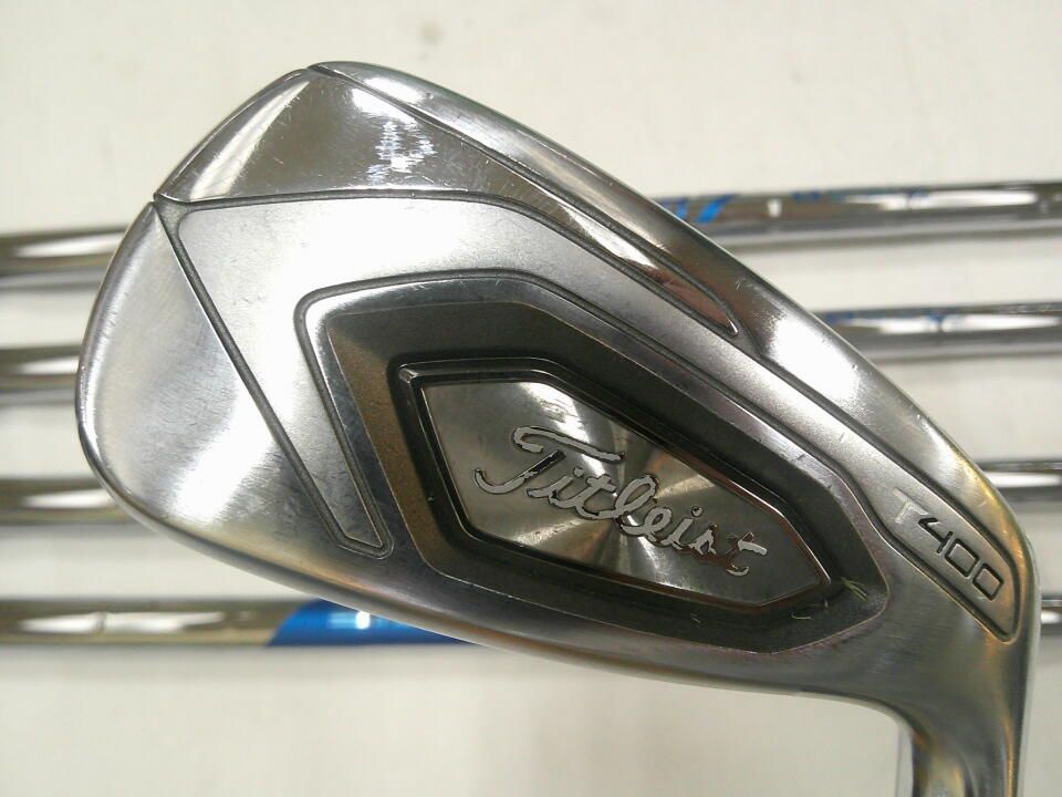 タイトリスト T400 NSプロ Zelos 7 Sフレックス アイアンセット 中古