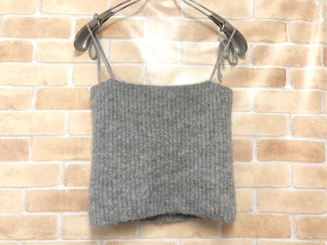 中古】 THE SHISHIKUI ザシシクイ ニットキャミソール 0343-0345