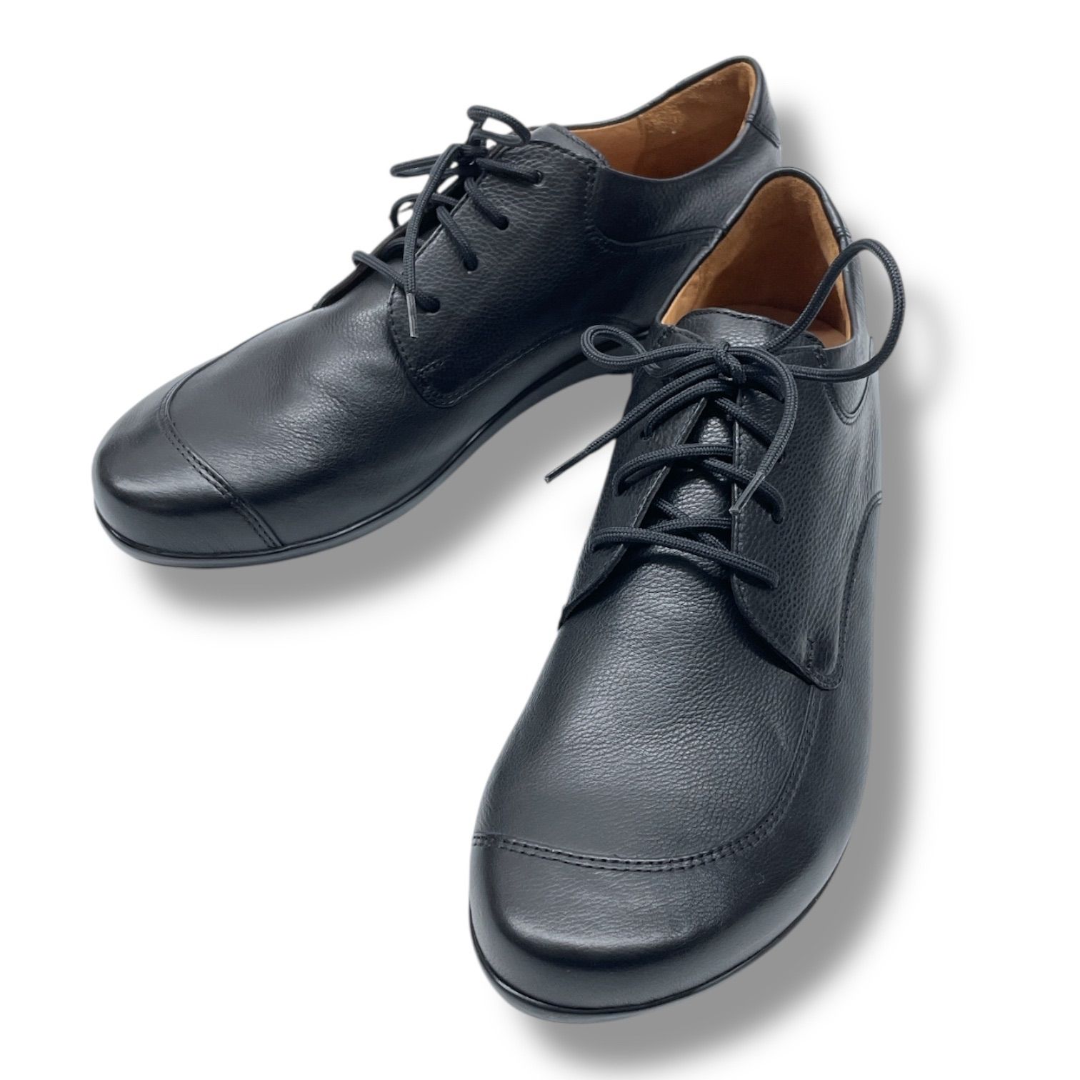 美品 Ganter ガンター レースアップシューズ レザーシューズ 革靴 黒