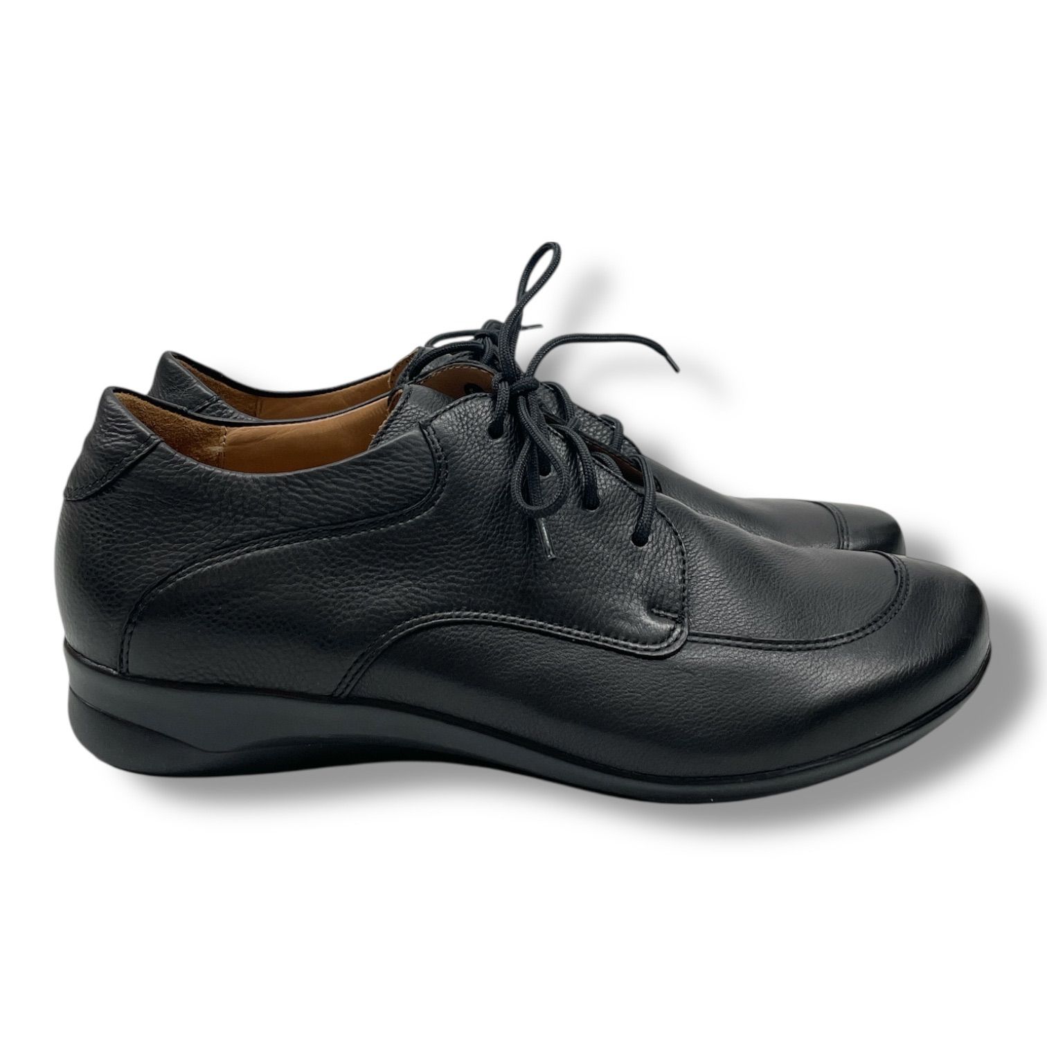 極美品✨Ganter ガンター 本革 コンフォートシューズ レザーシューズ 黒 ほぼ新品 ガンター Ganter コンフォートシューズ 5G 外反母趾 ドイツ