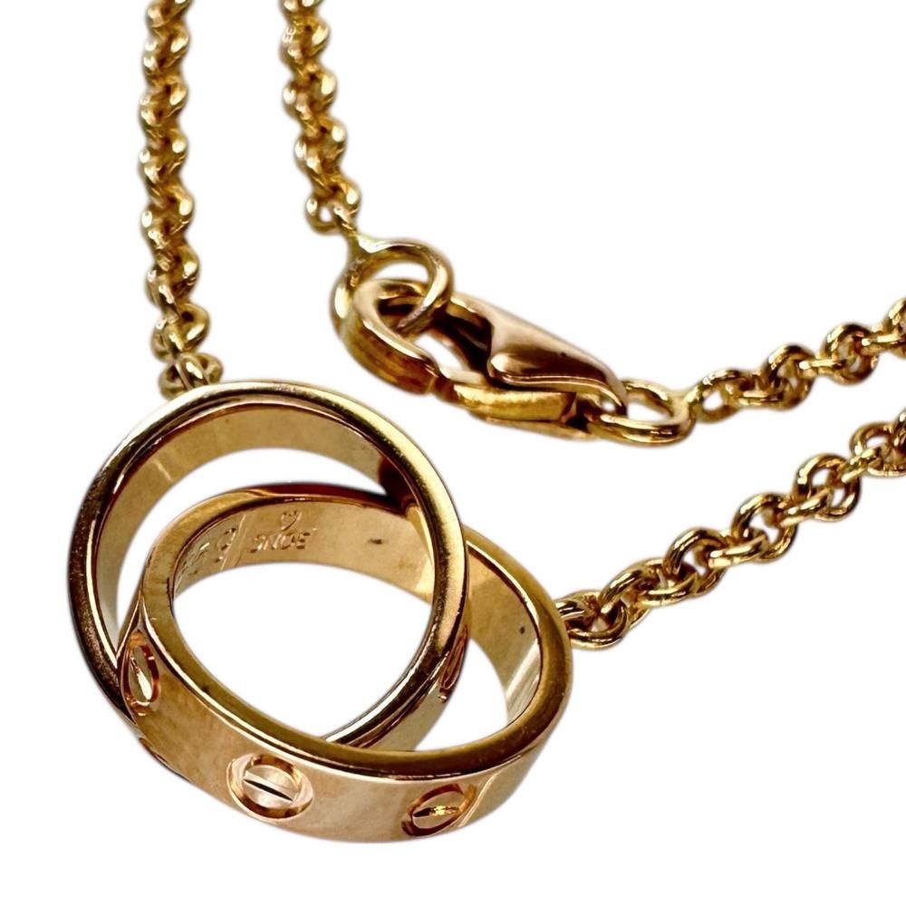 CARTIER/カルティエ】ベビーラブ ネックレス K18PGピンクゴールド 18金