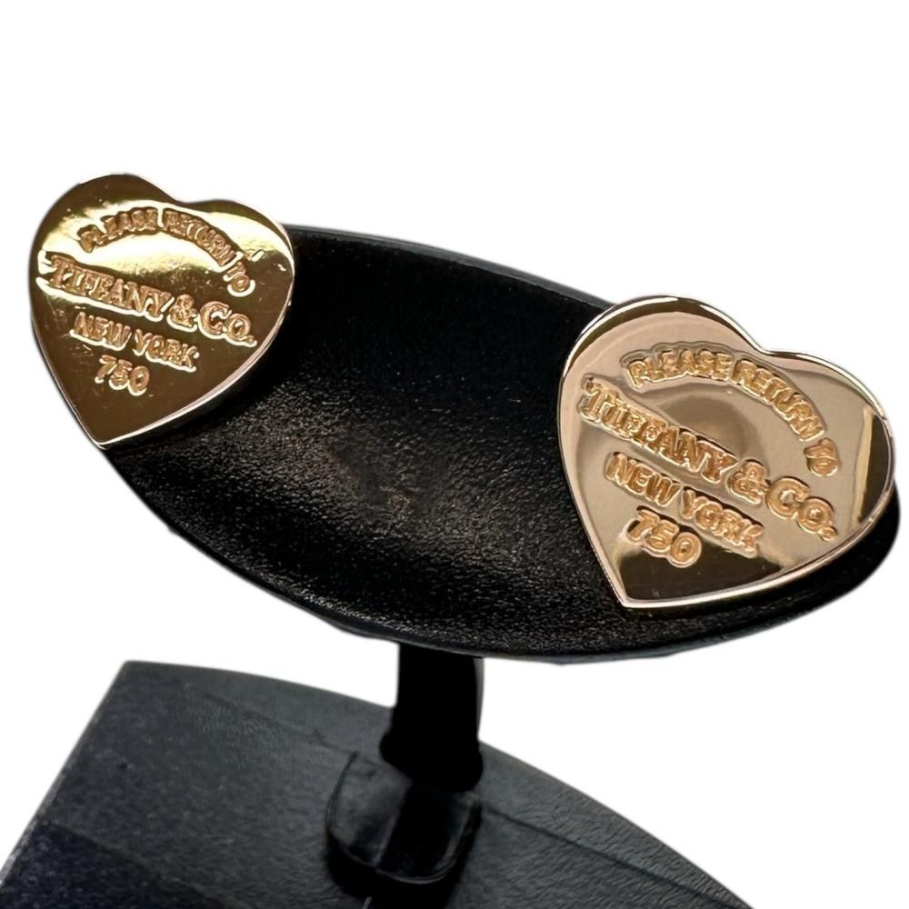 TIFFANY&Co./ティファニー】リターントゥハート ピアス K18PGピンク