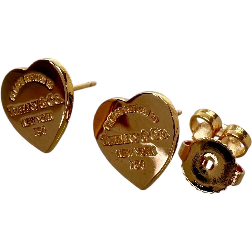 ティファニー　リターントゥハート　ゴールド　ピアス TIFFANY&Co./ティファニー】リターントゥハート ピアス K18PGピンク