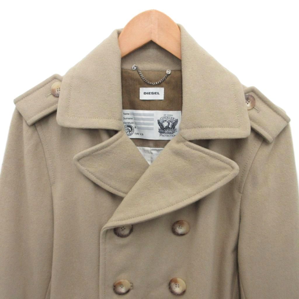 ディーゼル DIESEL PROTECTION Pコート ピーコート ジャケット ダブル