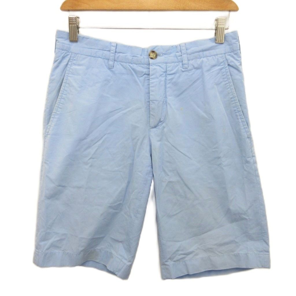 プラダ PRADA ショートパンツ ハーフパンツ 水色 青 ブルー 約M